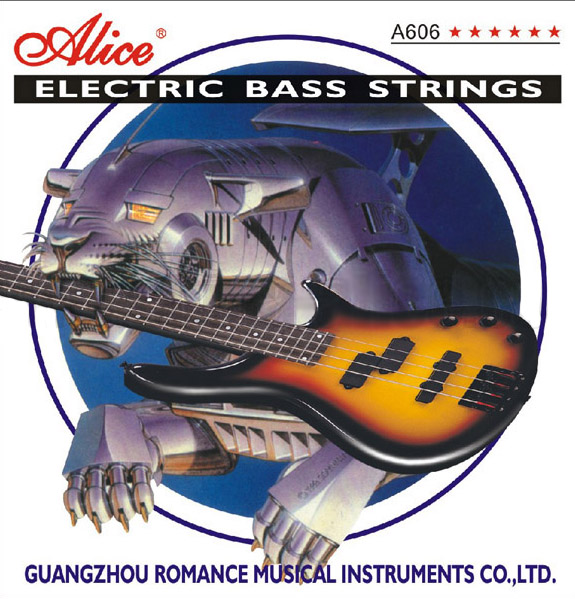 картинка Комплект струн для бас-гитары, никель, 45-105 Alice от магазина 7 Нот Уральск